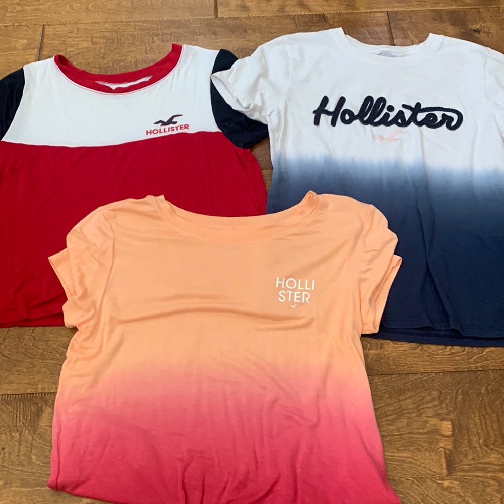 Bundle!! 3 hollister tees
